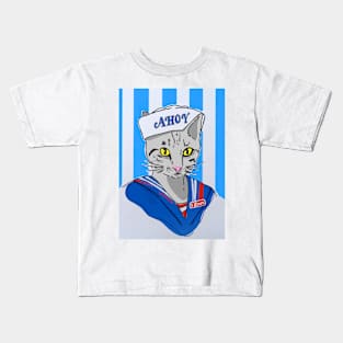 Cat Ahoy Kids T-Shirt